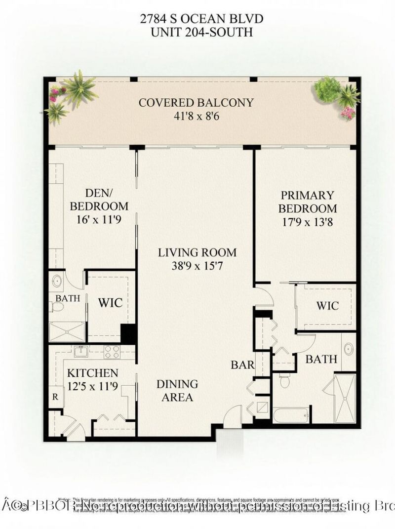 2784 S Ocean Boulevard, Unit 204S, Palm Beach, FL 33480 Photo