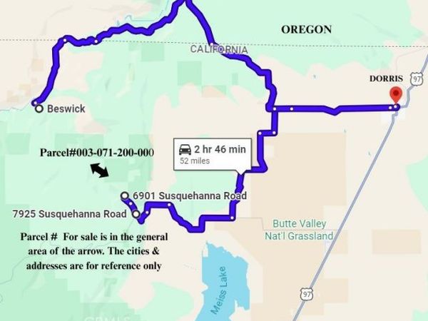 0 Susquehanna Road, Dorris, CA 96023