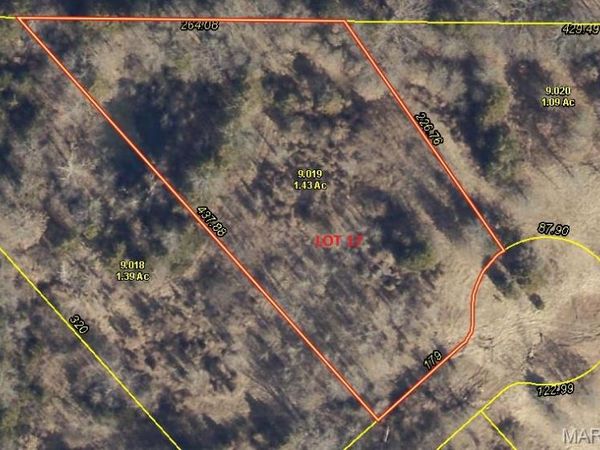Lot 17 Forestdale Lane, Warrenton, MO 63383