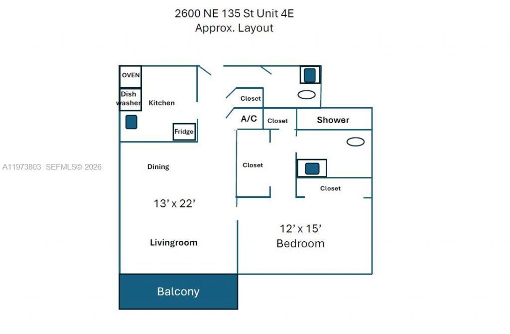 2600 NE 135th St , Unit 4E-A, North Miami, FL 33181 Photo