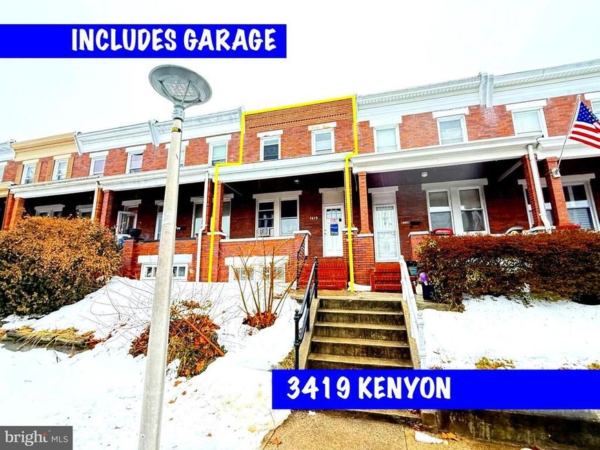 3419 Kenyon Avenue, Baltimore, MD 21213 Main Photo