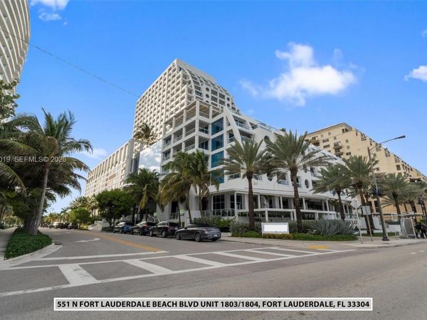 551 N Fort Lauderdale Beach Blvd , Unit R1804, Fort Lauderdale, FL 33304