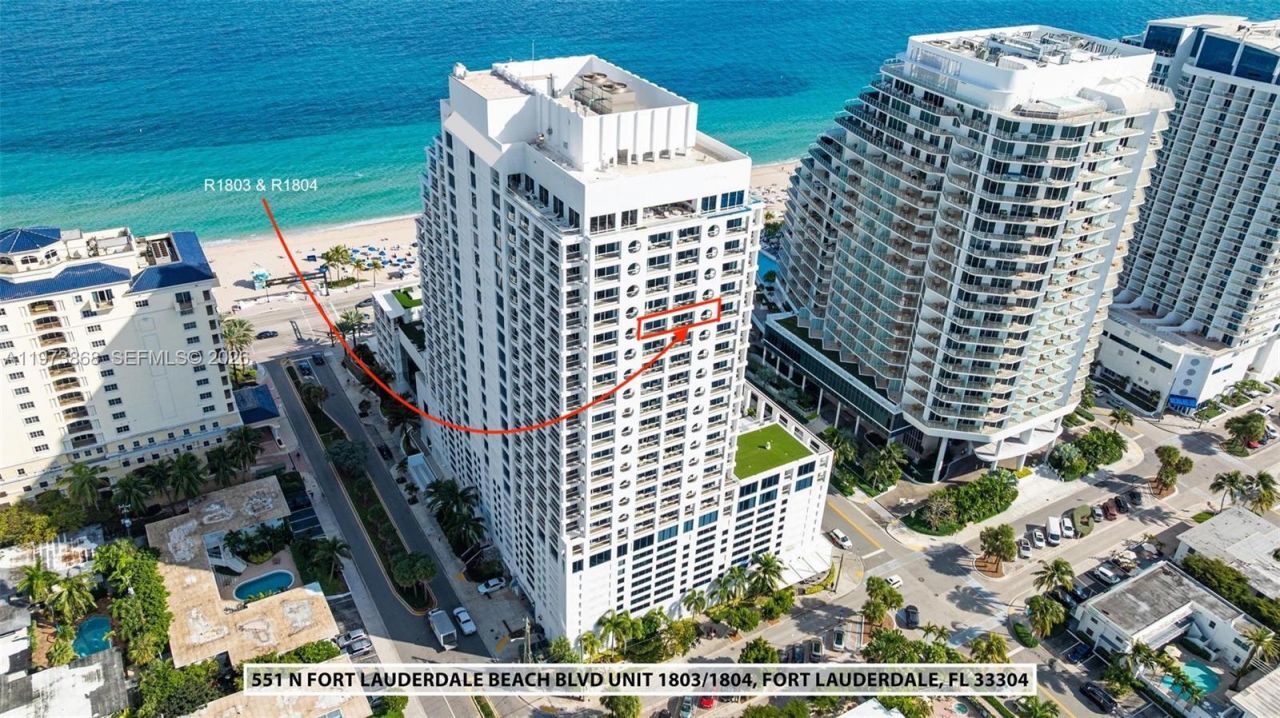 551 N Fort Lauderdale Beach Blvd , Unit R1803, Fort Lauderdale, FL 33304 Photo