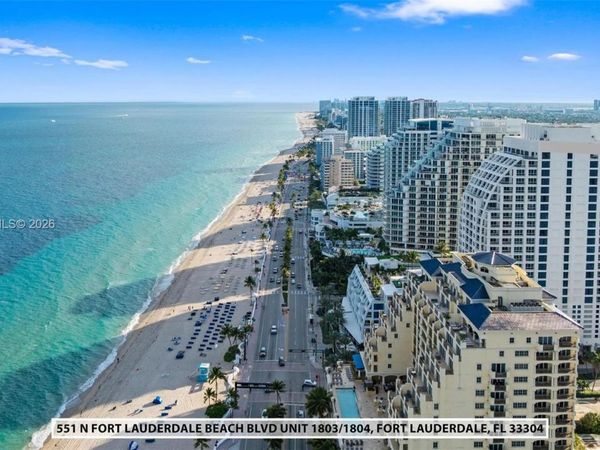 551 N Fort Lauderdale Beach Blvd , Unit R1803 & R1, Fort Lauderdale, FL 33304