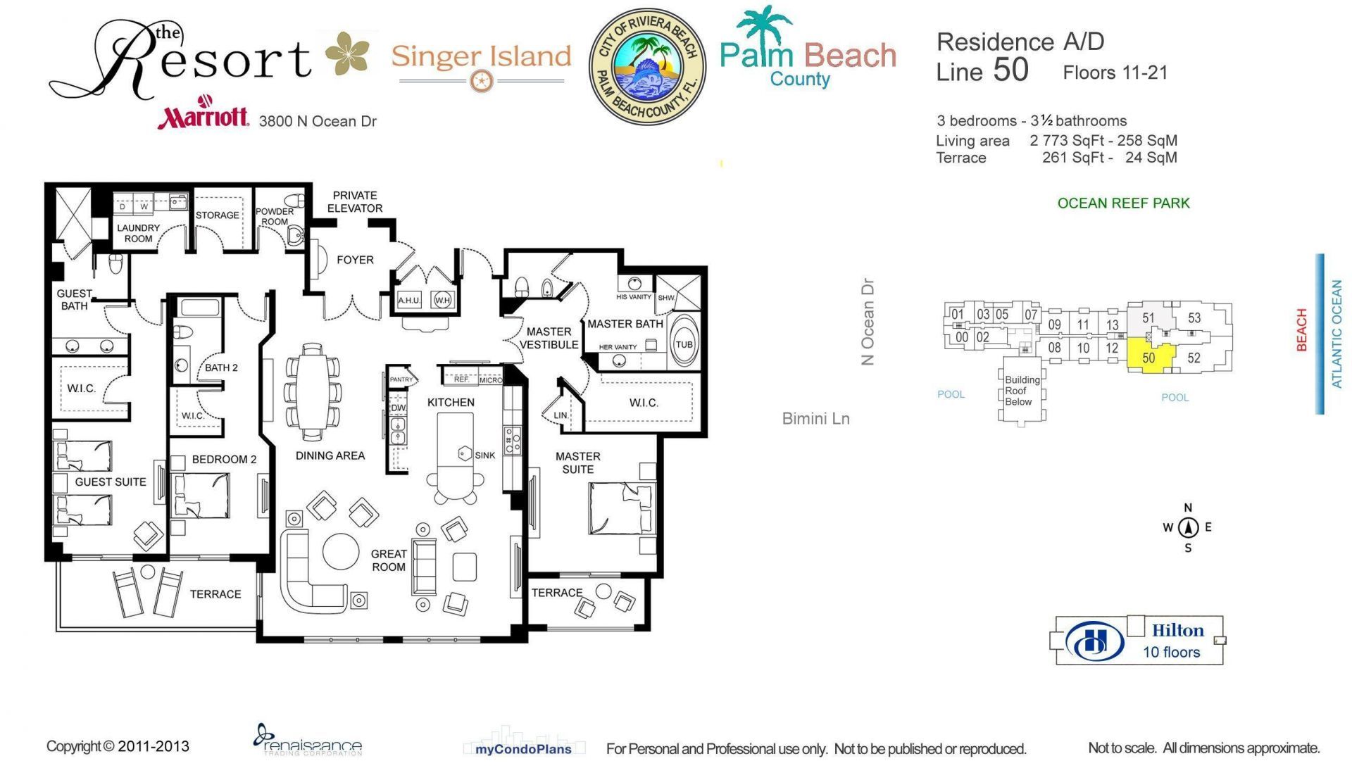 3800 N Ocean Drive, Unit 2050, Singer Island, FL 33404 Photo