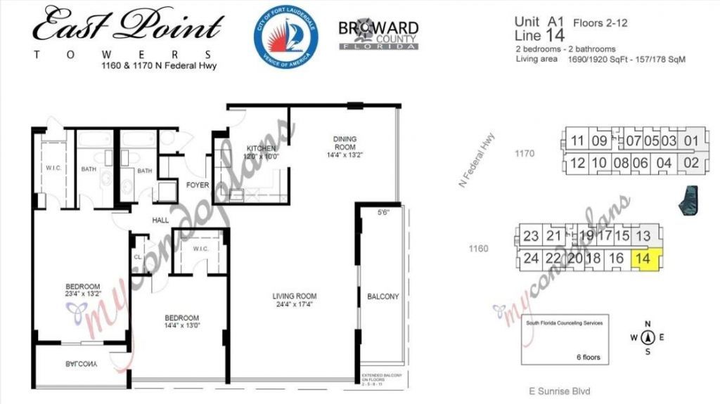 1160 N Federal Highway, Unit 714, Fort Lauderdale, FL 33304 Photo