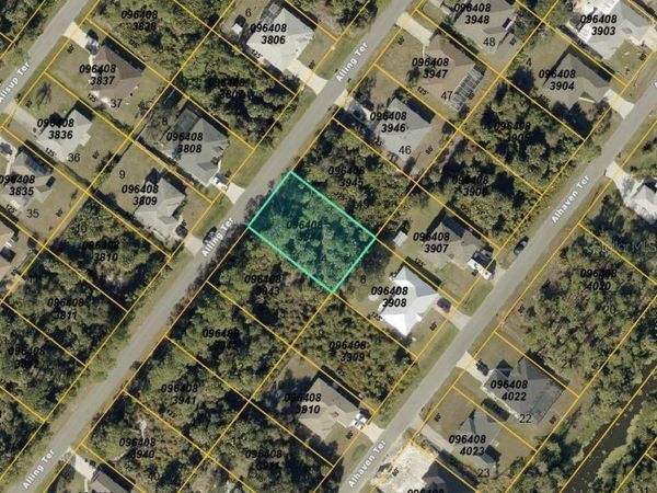 LOT 44 BLOCK 839 ALLING TERRACE, NORTH PORT, FL 34286