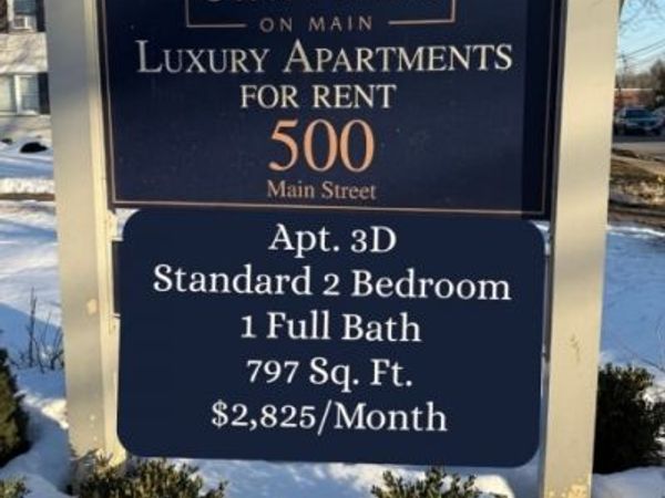 500 Main St - Apt. 3D, Unit 3D, Chatham, NJ 07928