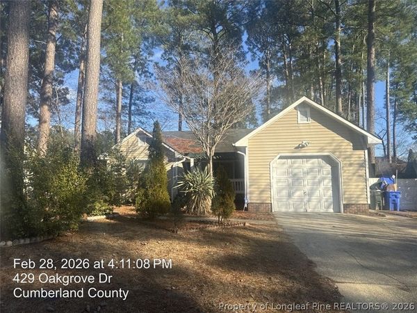 429 Oakgrove Drive , Fayetteville, NC 28314