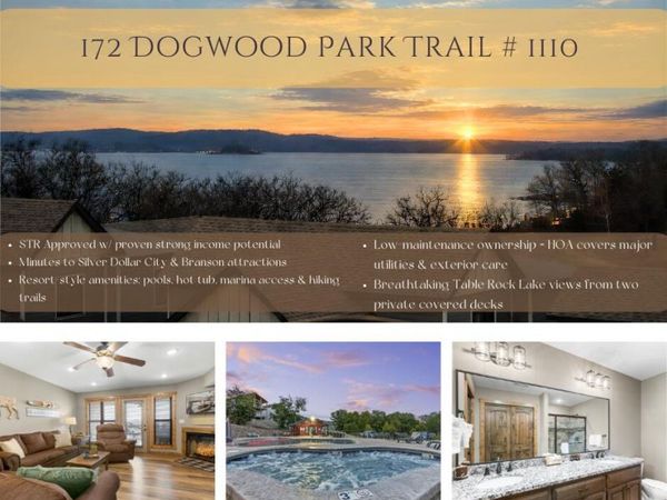 172 Dogwood Park Trail , Unit 1110, Branson, MO 65616