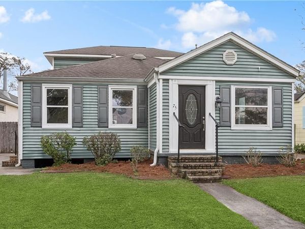 75 OAKLAWN Drive , Metairie, LA 70005