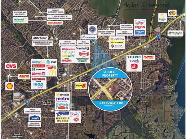 1314 Rowlett Road , Garland, TX 75043