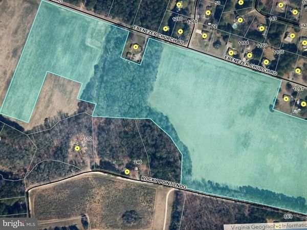 EBENEZER CHURCH ROAD, COBBS CREEK, VA 23035