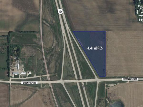 14.41 Acres W Cedar Wapsi Road, Cedar Falls, IA 50613