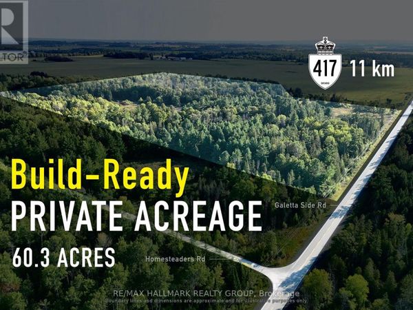 00 Galetta Sideroad, Ottawa, ON K0A1X0