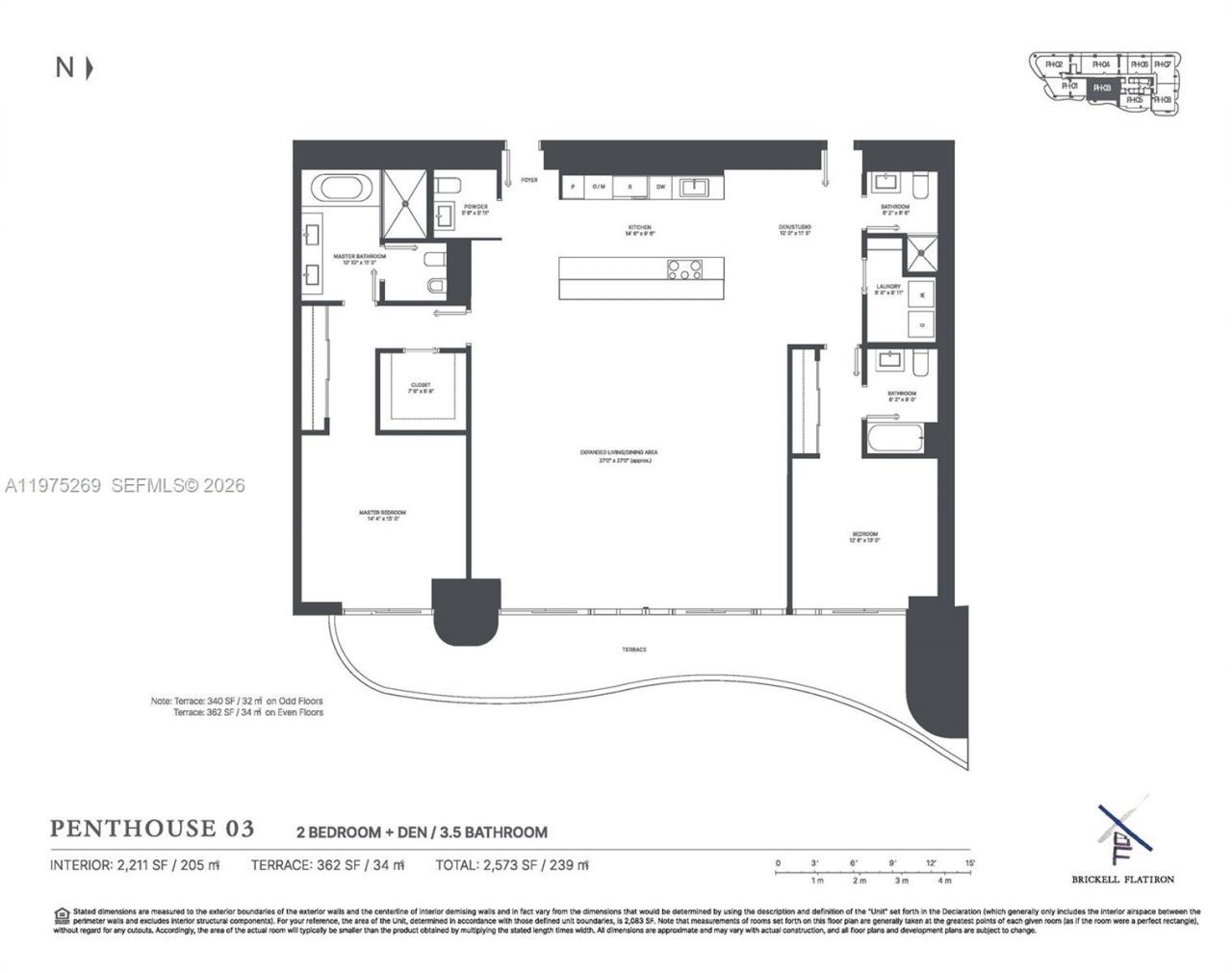 1000 Brickell Plaza, Unit PH5403, Miami, FL 33131 Photo