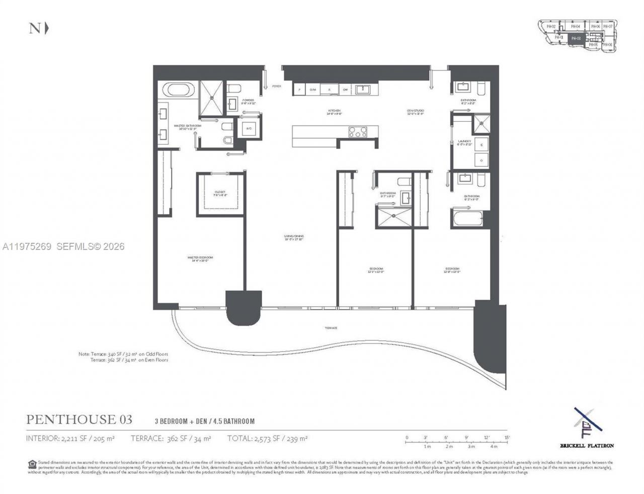 1000 Brickell Plaza, Unit PH5403, Miami, FL 33131 Photo