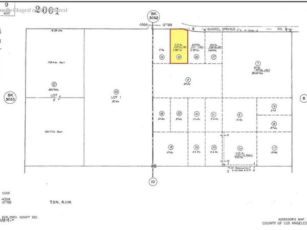 0 Barrel Springs Road, Palmdale, CA 93550