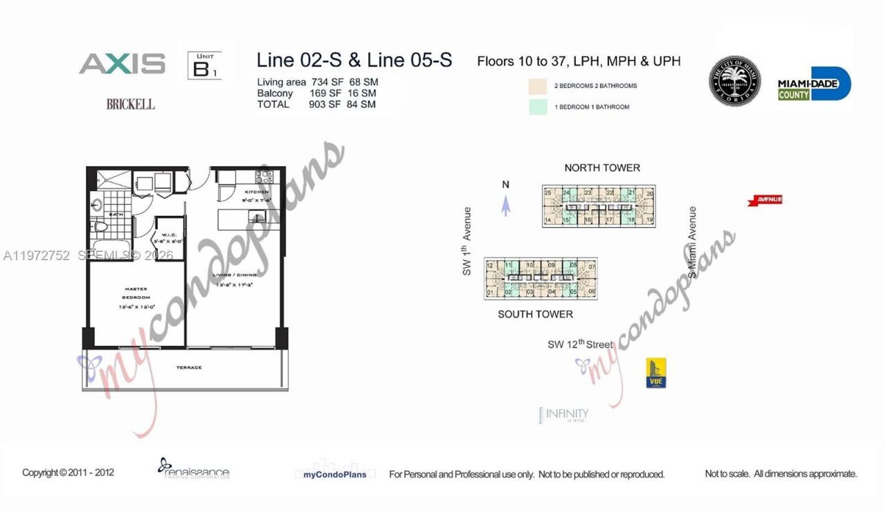 79 SW 12th St, Unit 1105-S, Miami, FL 33130 Photo