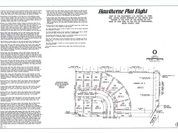 Lot 192 Hawthorne , Perrysburg, OH 43551