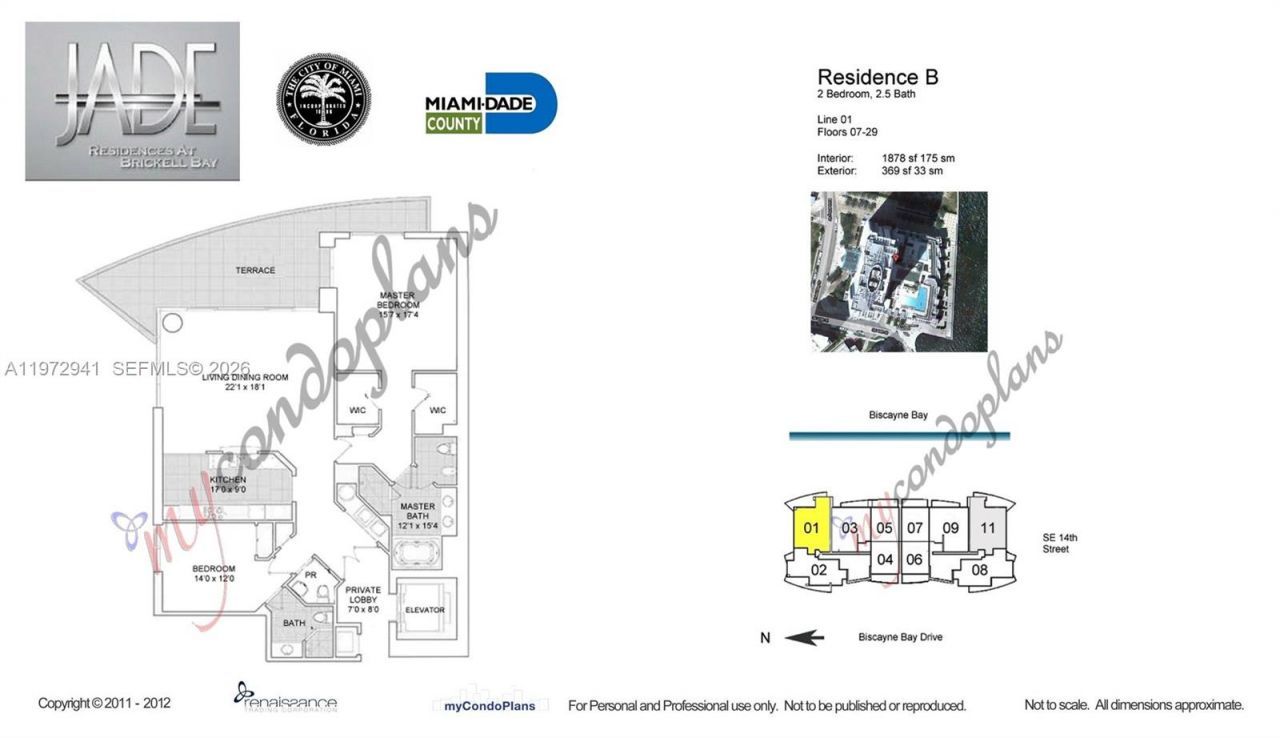 1331 Brickell Bay Dr, Unit 1901, Miami, FL 33131 Photo