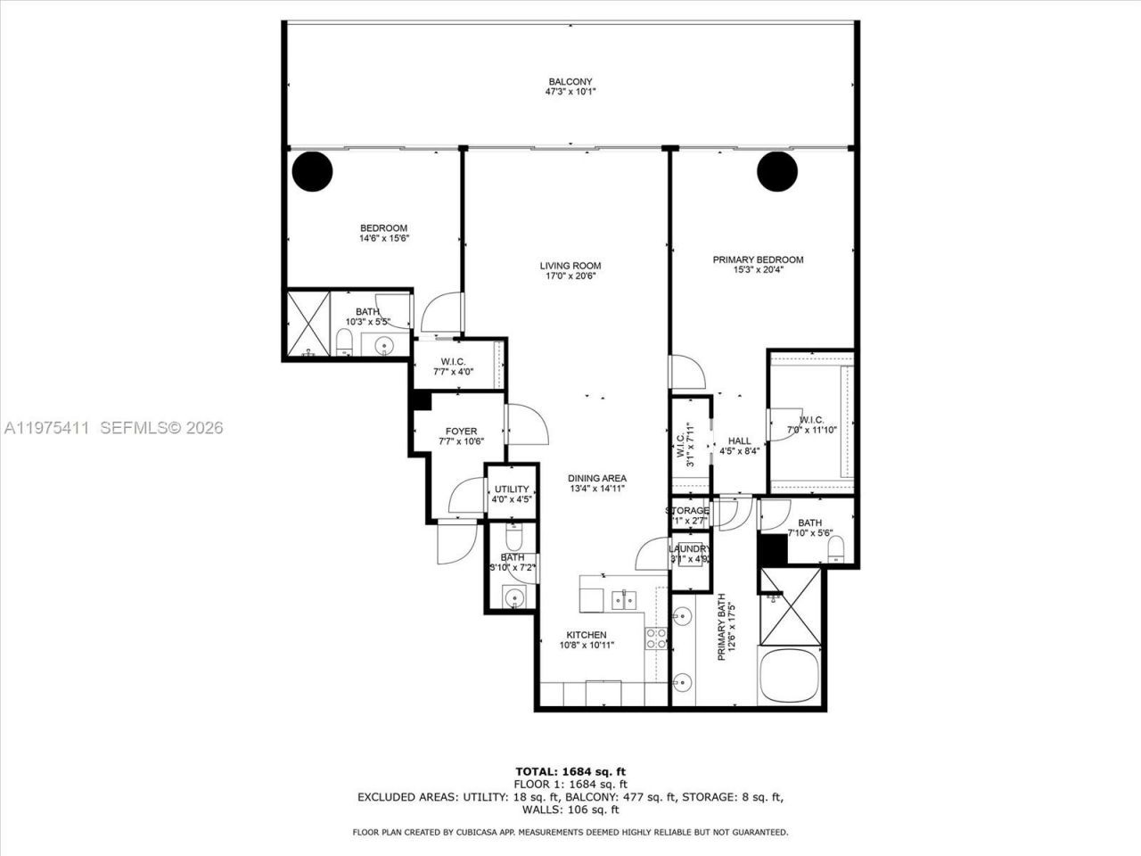 10203 Collins Ave, Unit 1105, Bal Harbour, FL 33154 Photo