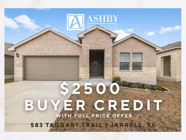 583 Taggart TRL, Jarrell, TX 76537