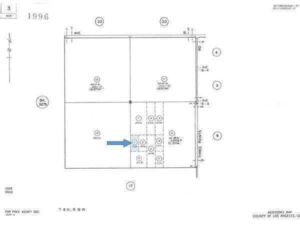 0 Vicinity Ave B12 & 265th St W, Fairmont, CA 93536
