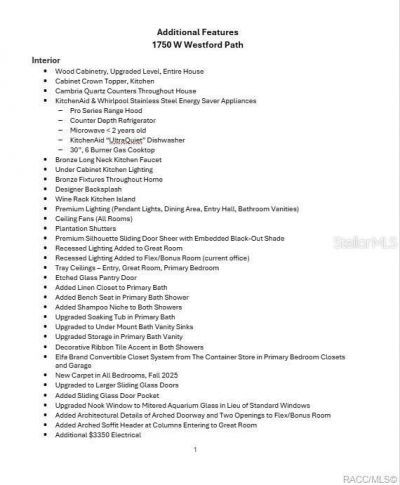 1750 W Westford Path , Hernando, FL 34442 Photo