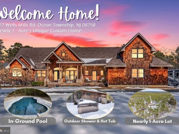 222 WELLS MILLS ROAD, WARETOWN, NJ 08758