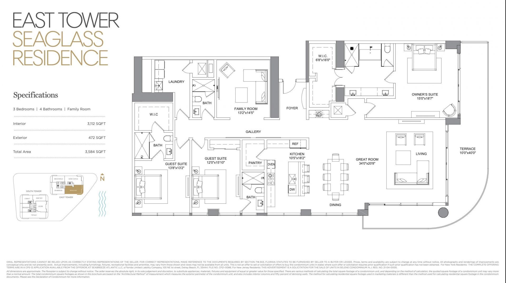 151 N Seabreeze Blv, Unit E-2501, Fort Lauderdale, FL 33304 Photo