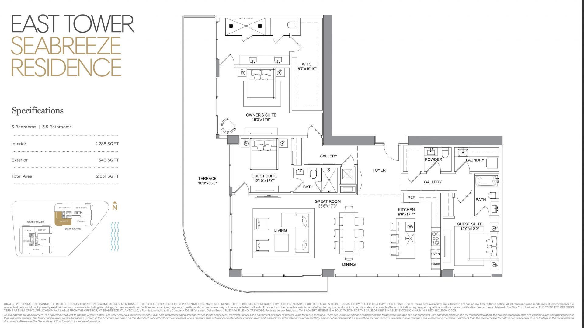 151 N Seabreeze Boulevard, Unit E-2502, Fort Lauderdale, FL 33304 Photo
