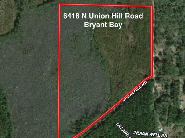 Tract#6418 N Union Hill Road, Unit Bryant Bay, Caryville, FL 32427