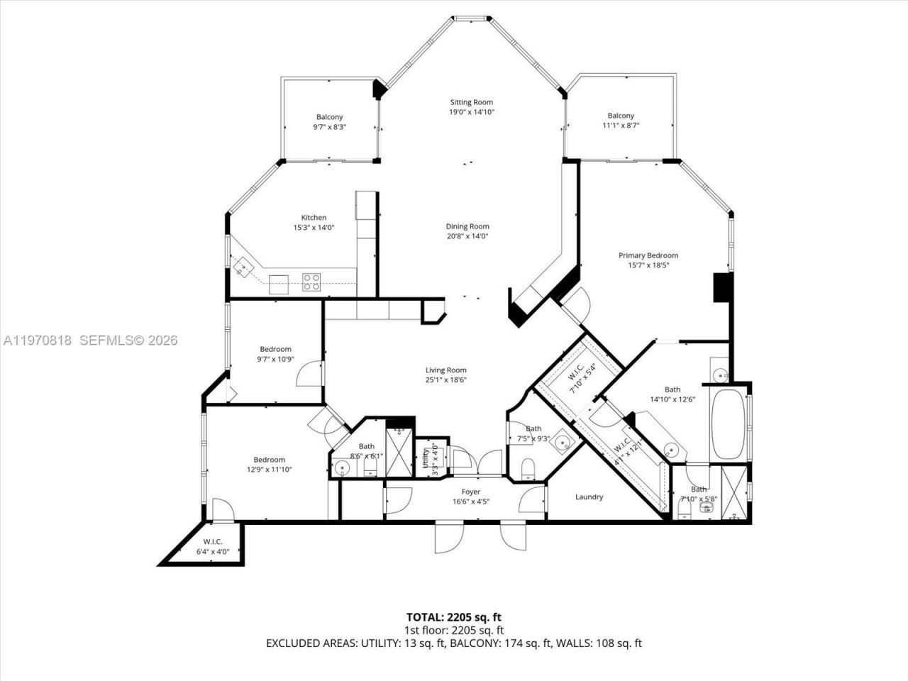 19333 Collins Ave , Unit 2304, Sunny Isles Beach, FL 33160 Photo