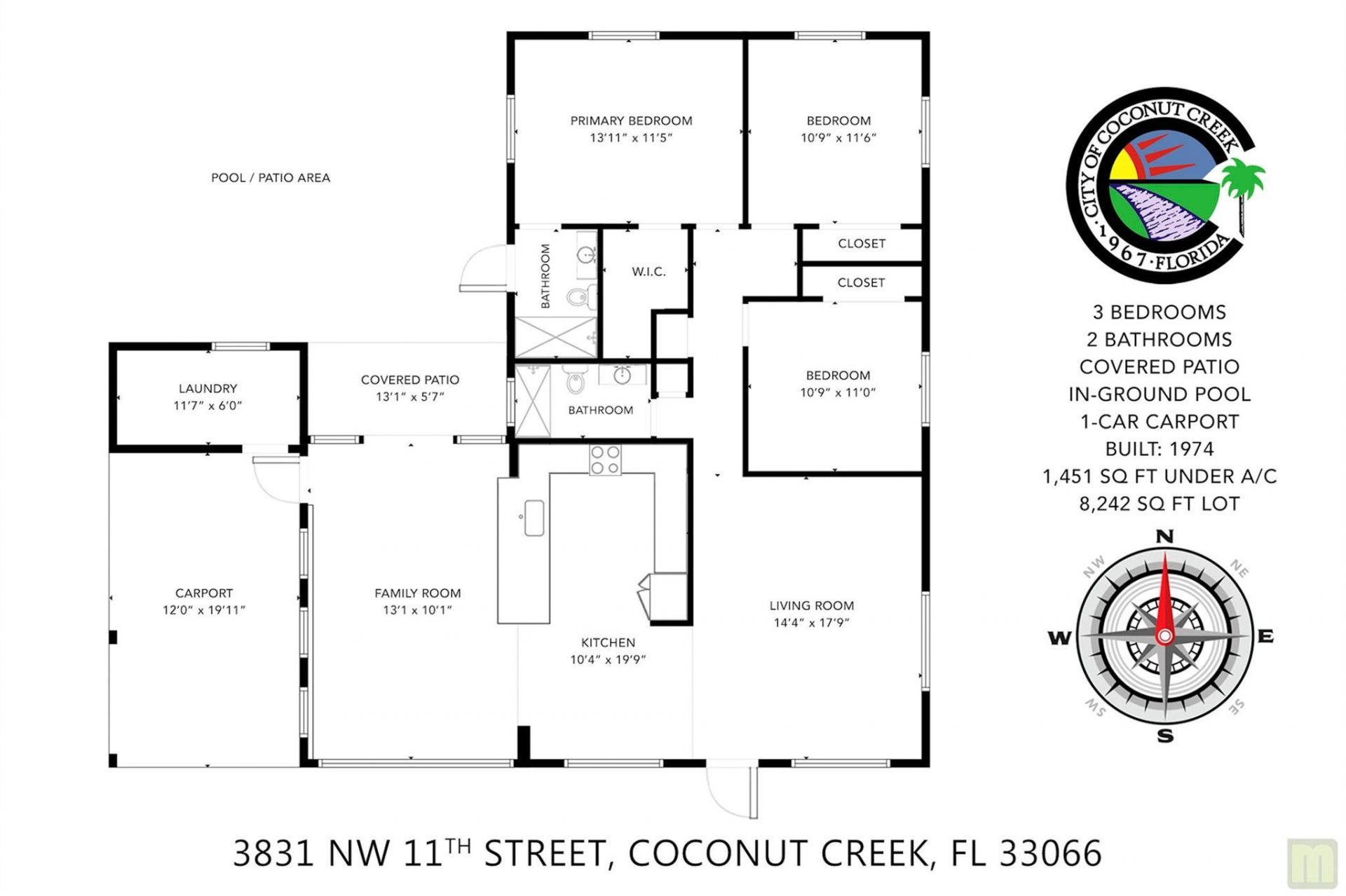 3831 NW 11th Street, Coconut Creek, FL 33066 Photo