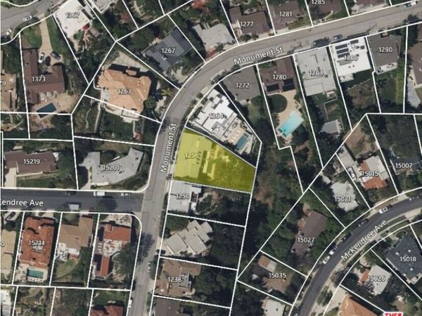 1256 Monument Street , Pacific Palisades, CA 90272