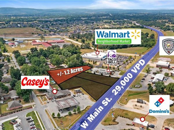 0 W Main Street , Unit 1.2 AC, Farmington, AR 72730