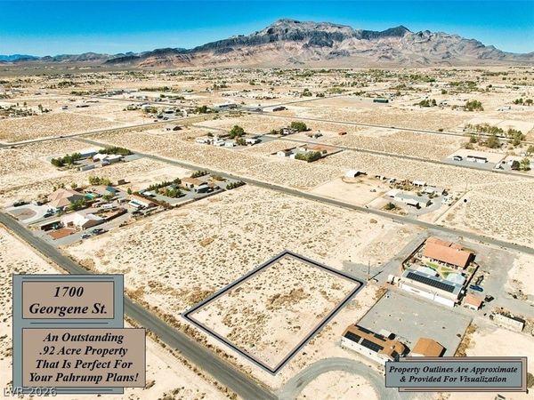 1700 Georgene Street , Pahrump, NV 89060