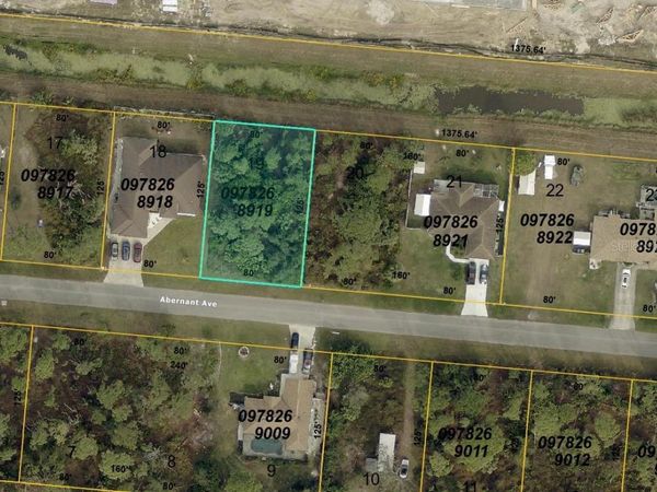 ABERNANT AVENUE , Unit LOT 19, NORTH PORT, FL 34287