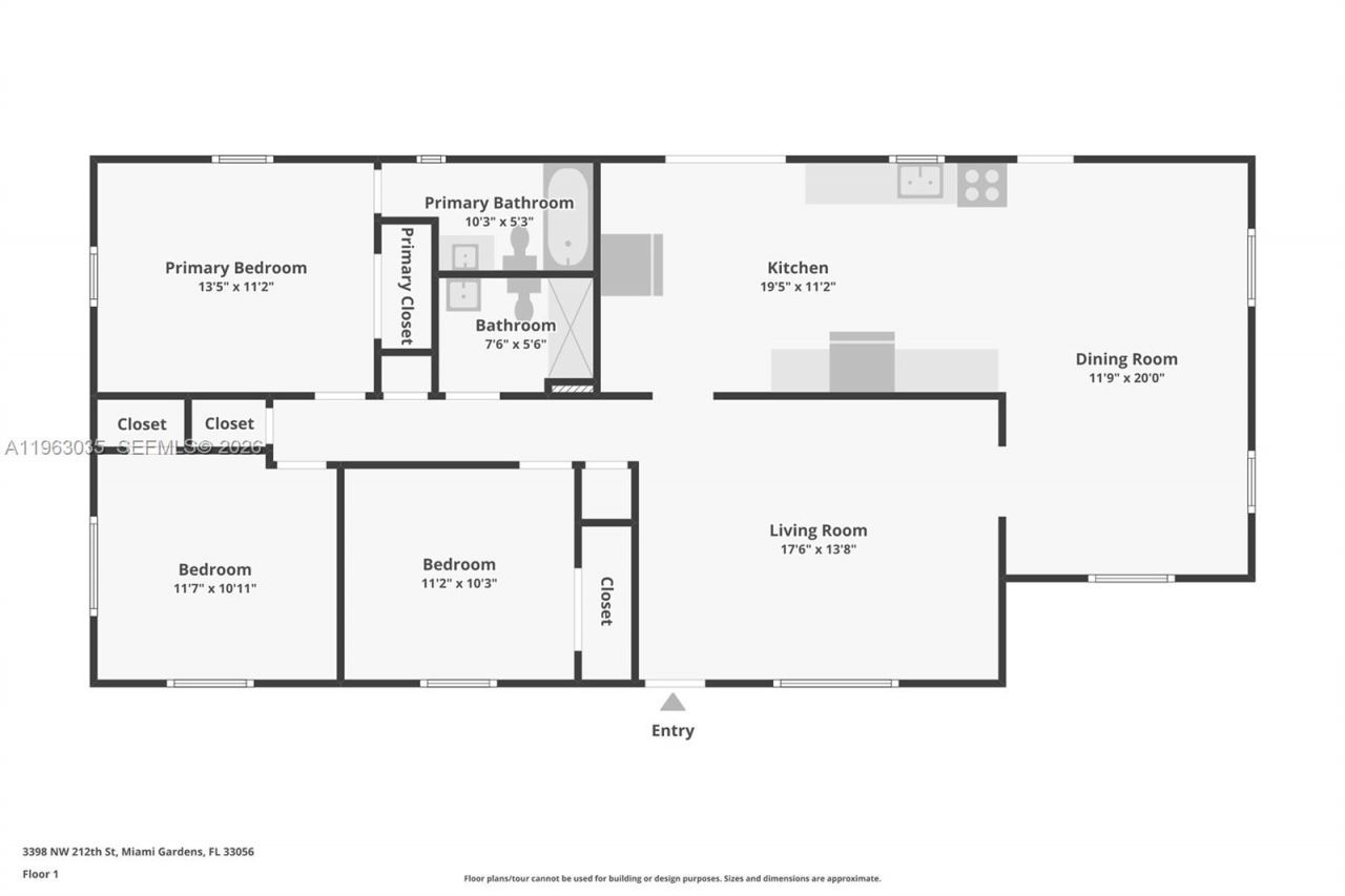 3398 NW 212th St , Miami Gardens, FL 33056 Photo