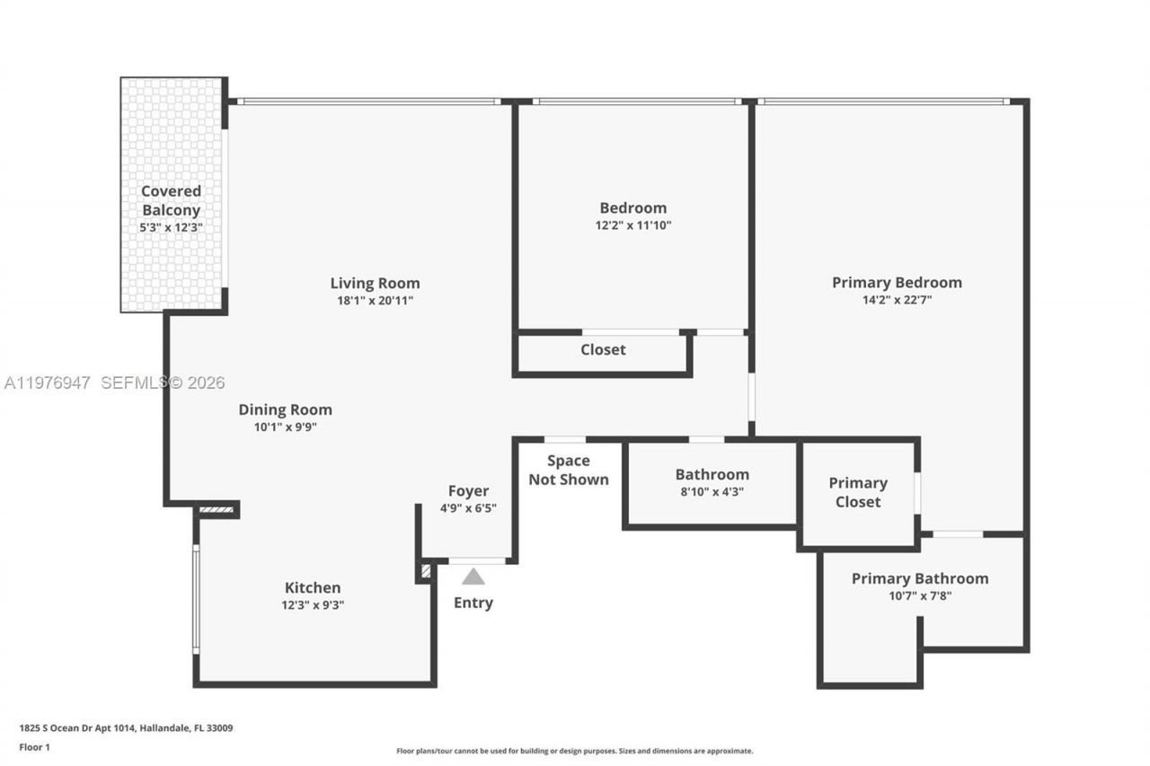 1825 S Ocean Dr, Unit 1014, Hallandale Beach, FL 33009 Photo