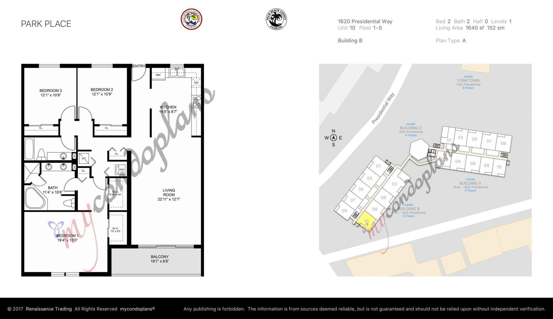 1620 Presidential Way, Unit 110, West Palm Beach, FL 33401 Photo