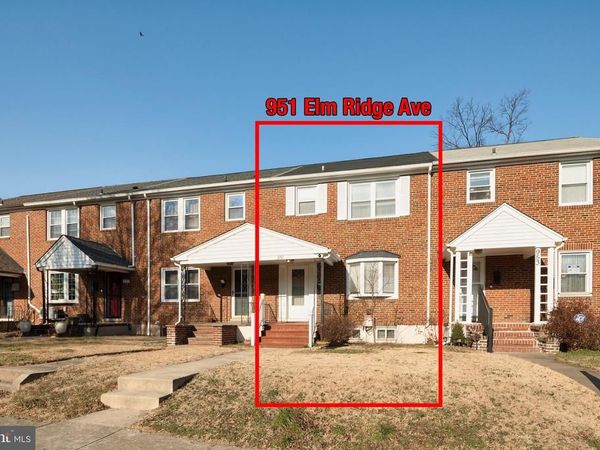951 ELM RIDGE AVENUE, BALTIMORE, MD 21229
