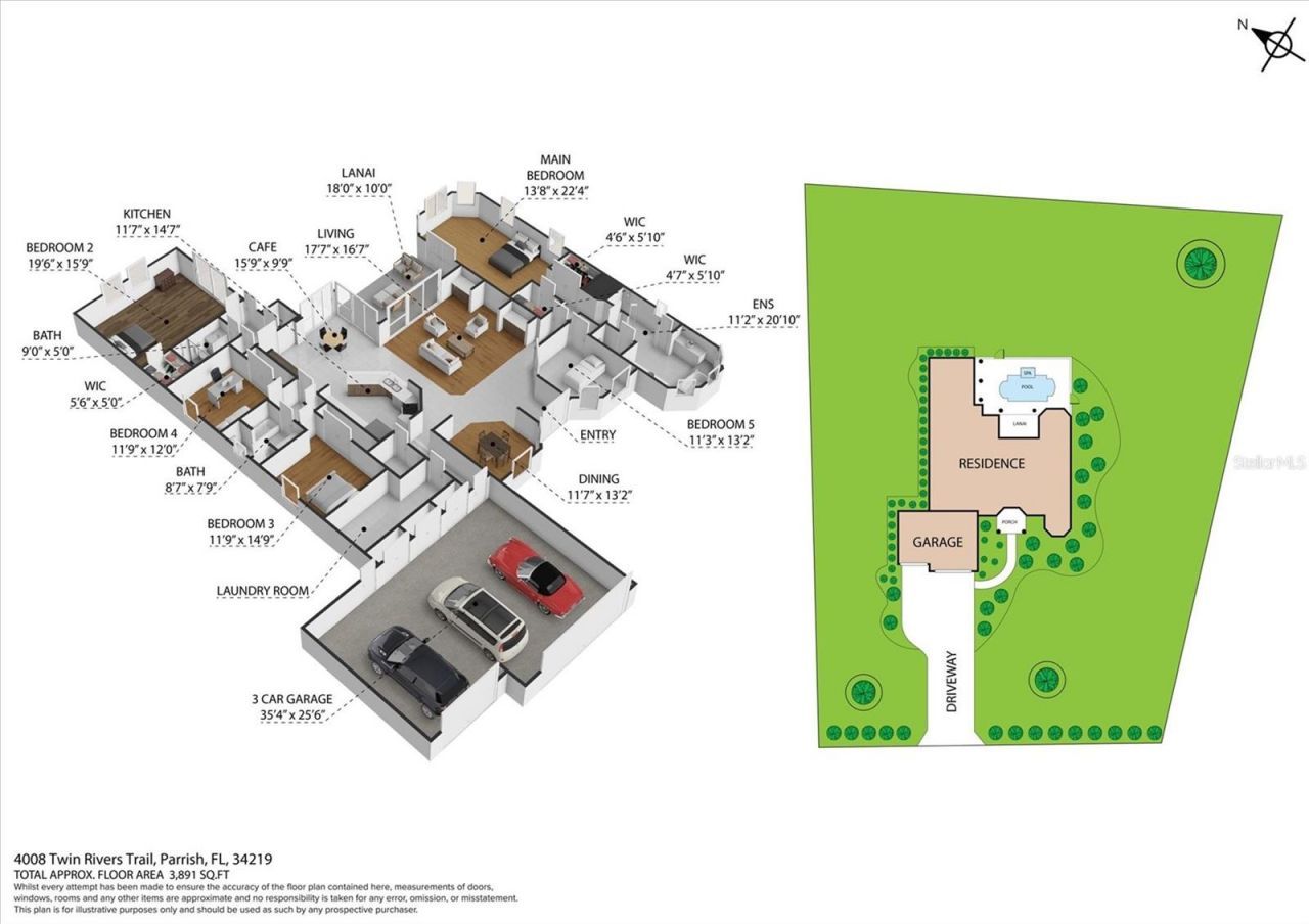 4008 Twin Rivers Trail , Parrish, FL 34219 Photo