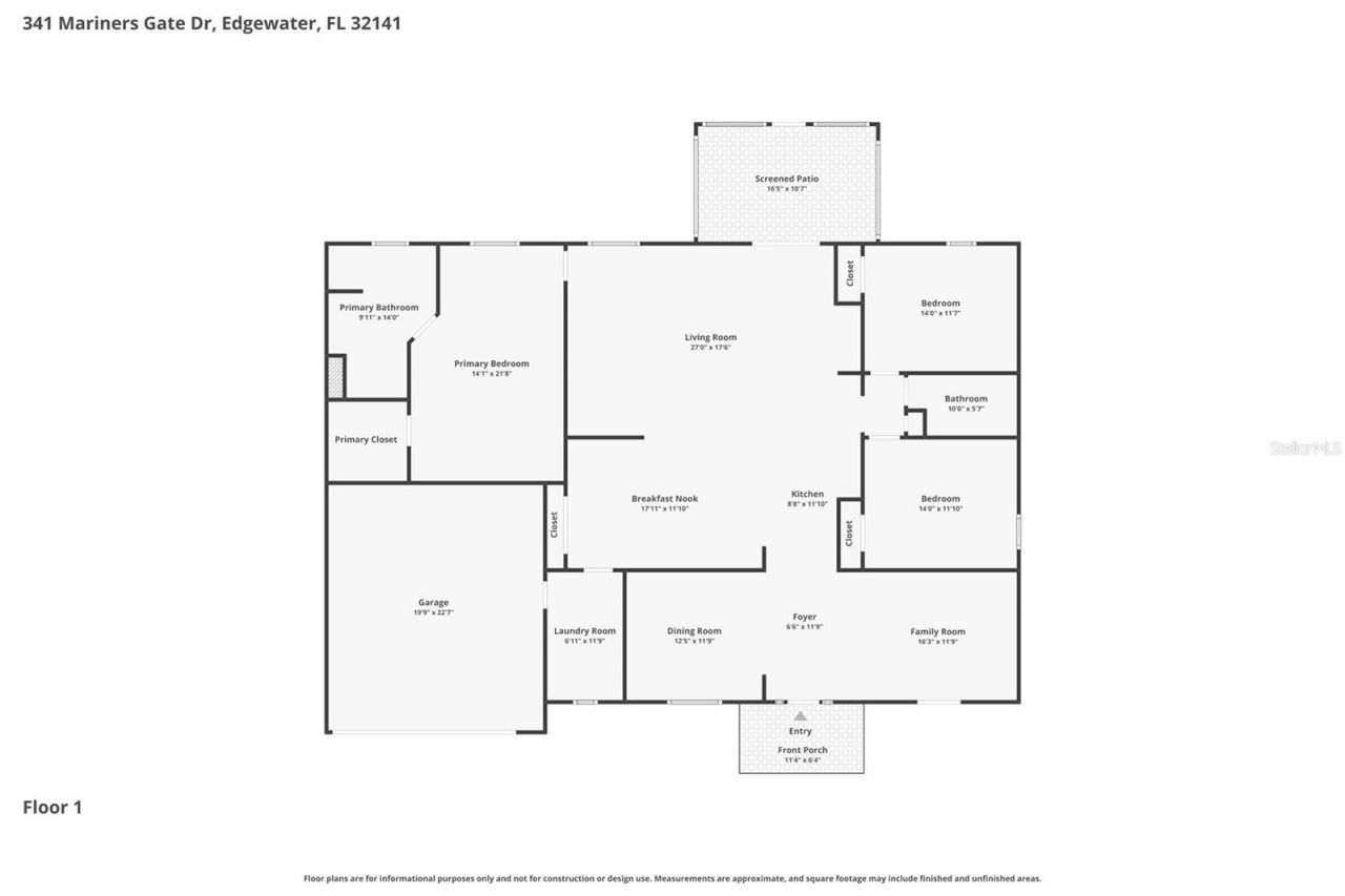 341 Mariners Gate Drive , Edgewater, FL 32141 Photo