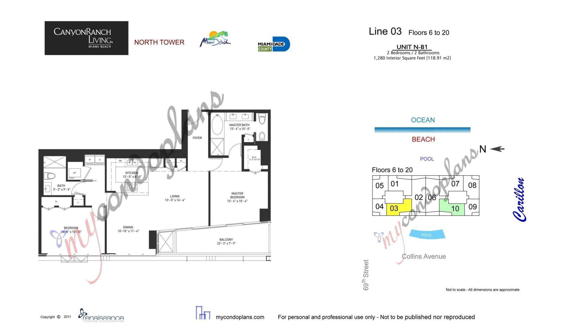 6899 Collins Avenue, Unit 1203, Miami Beach, FL 33141 Photo