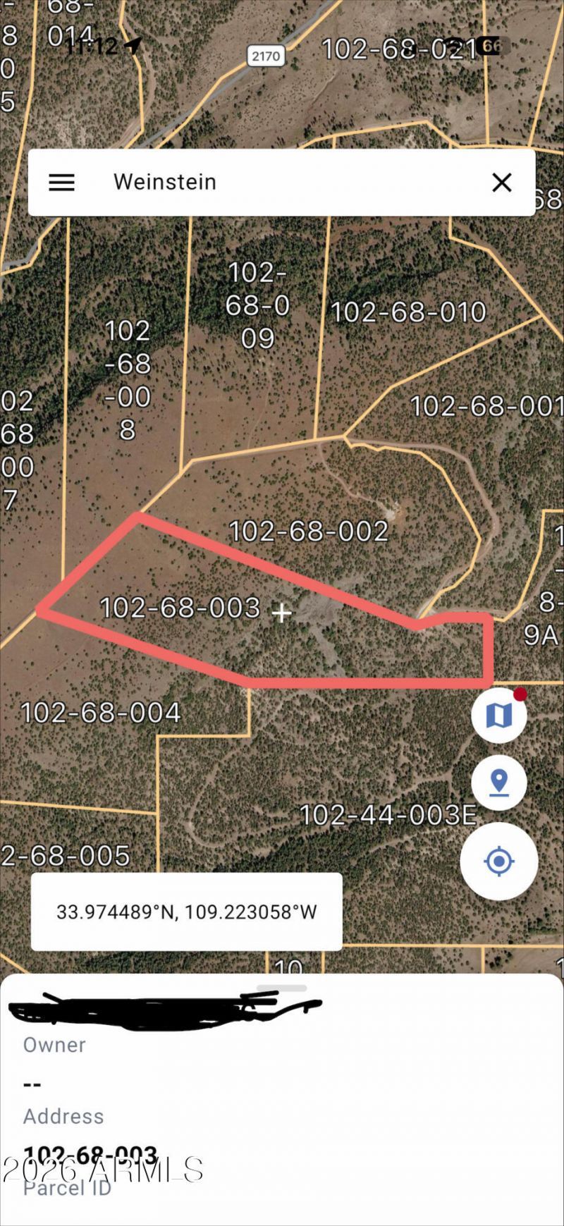 N2112 N 2112 Alley, Lot #10268003, Nutrioso, AZ 85932 Main Photo