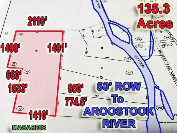 Lot 1-B Off Garfield Road , Masardis, ME 04732