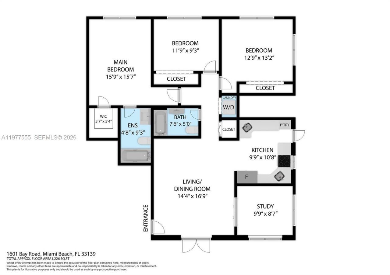 1601 Bay Rd , Unit 4, Miami Beach, FL 33139 Photo