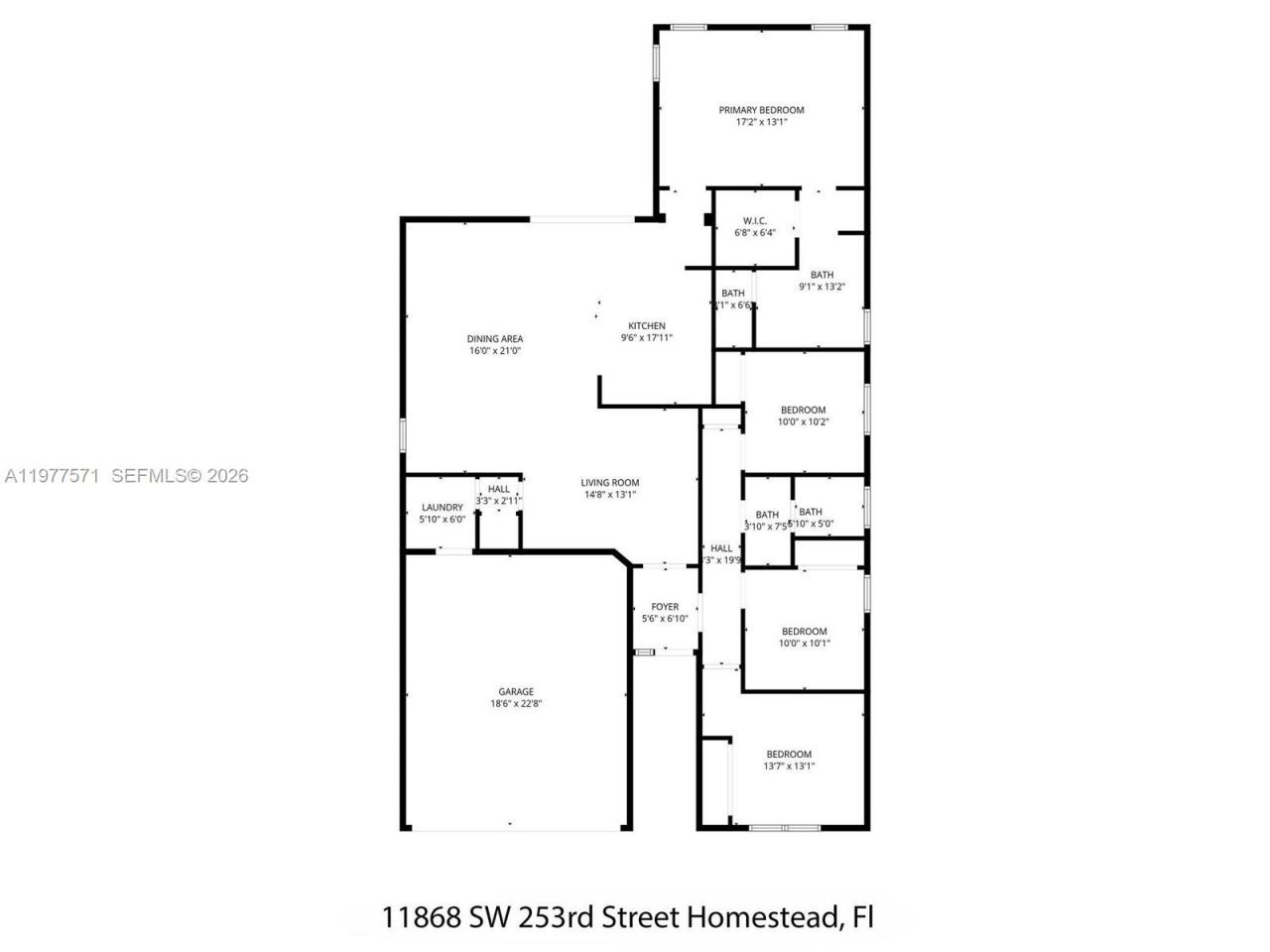 11868 SW 253rd St, Homestead, FL 33032 Photo